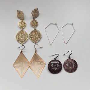 ✨3/$10 Statement Earrings Bundle